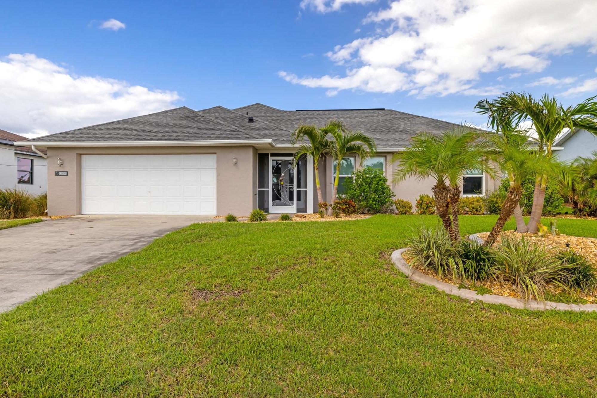 Fully Remodeled Electric-Heated Pool Home On Gulf-Access Canal - Villa Sunny Cape Coral Luaran gambar