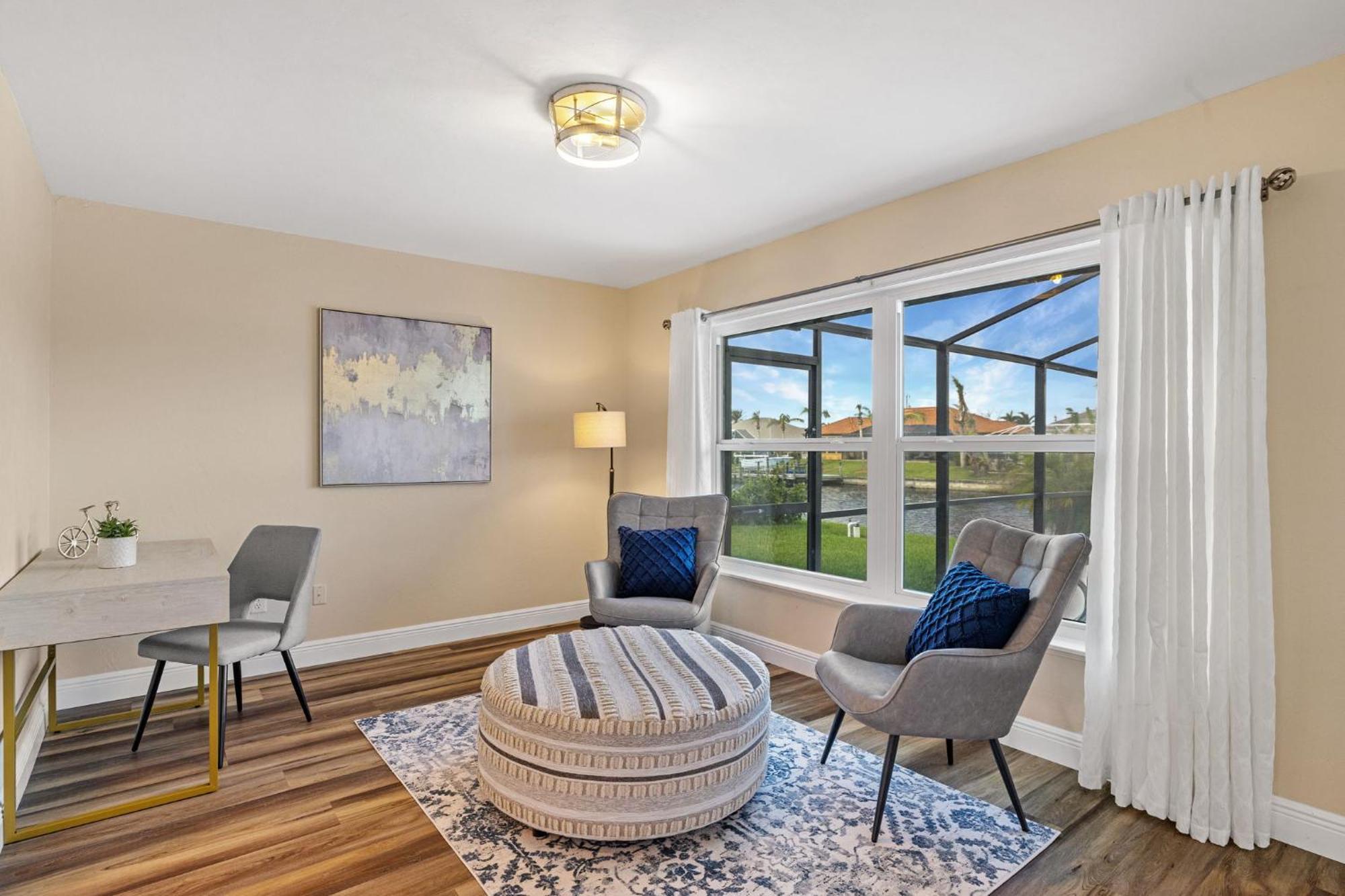 Fully Remodeled Electric-Heated Pool Home On Gulf-Access Canal - Villa Sunny Cape Coral Luaran gambar